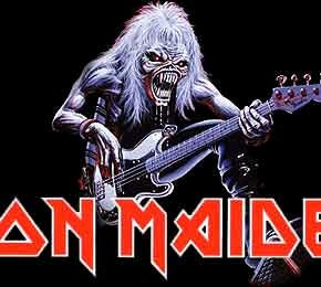 Iron Maiden konseri "ısınma" Playlisti